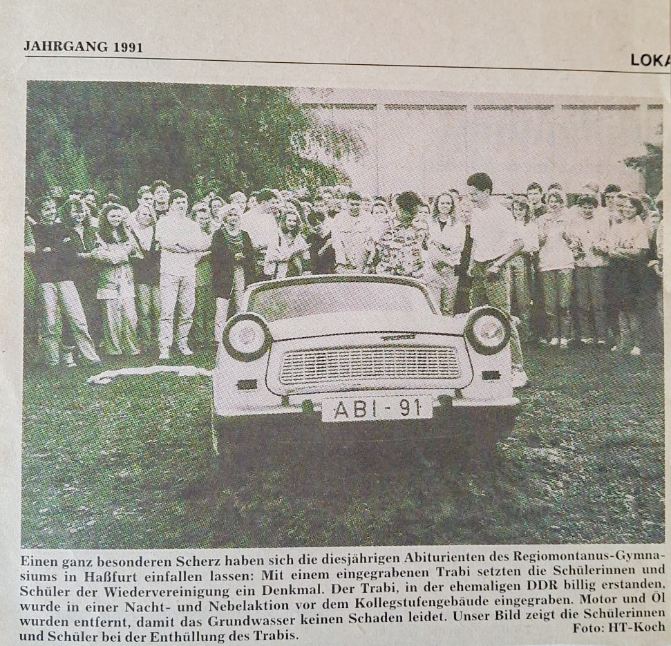 Trabi Abischerz 1991 A