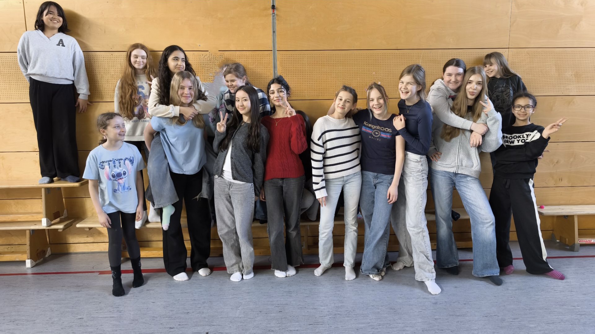 Tanzbegeisterte Bild