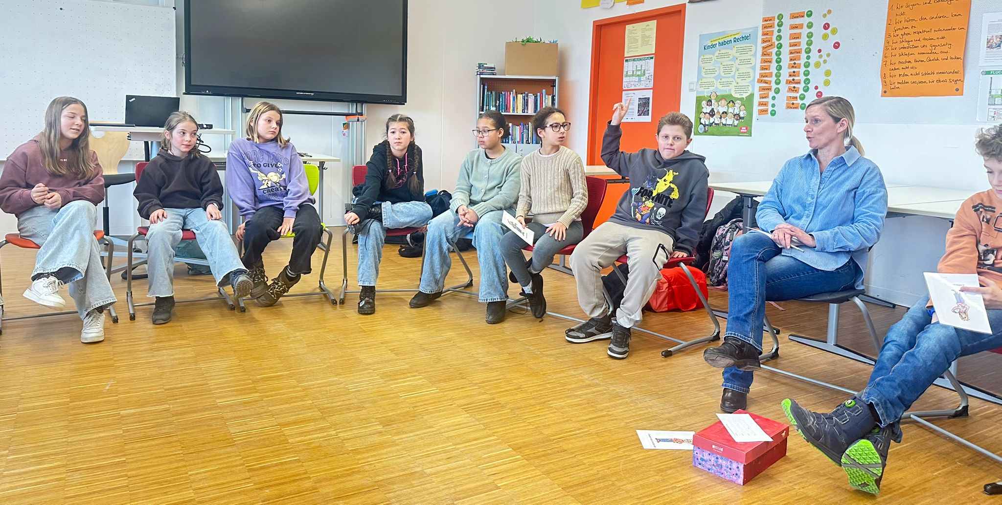 RMG+ in der Klasse 5B im Schuljahr 2025/2026 RMG Plus Klasse 5b