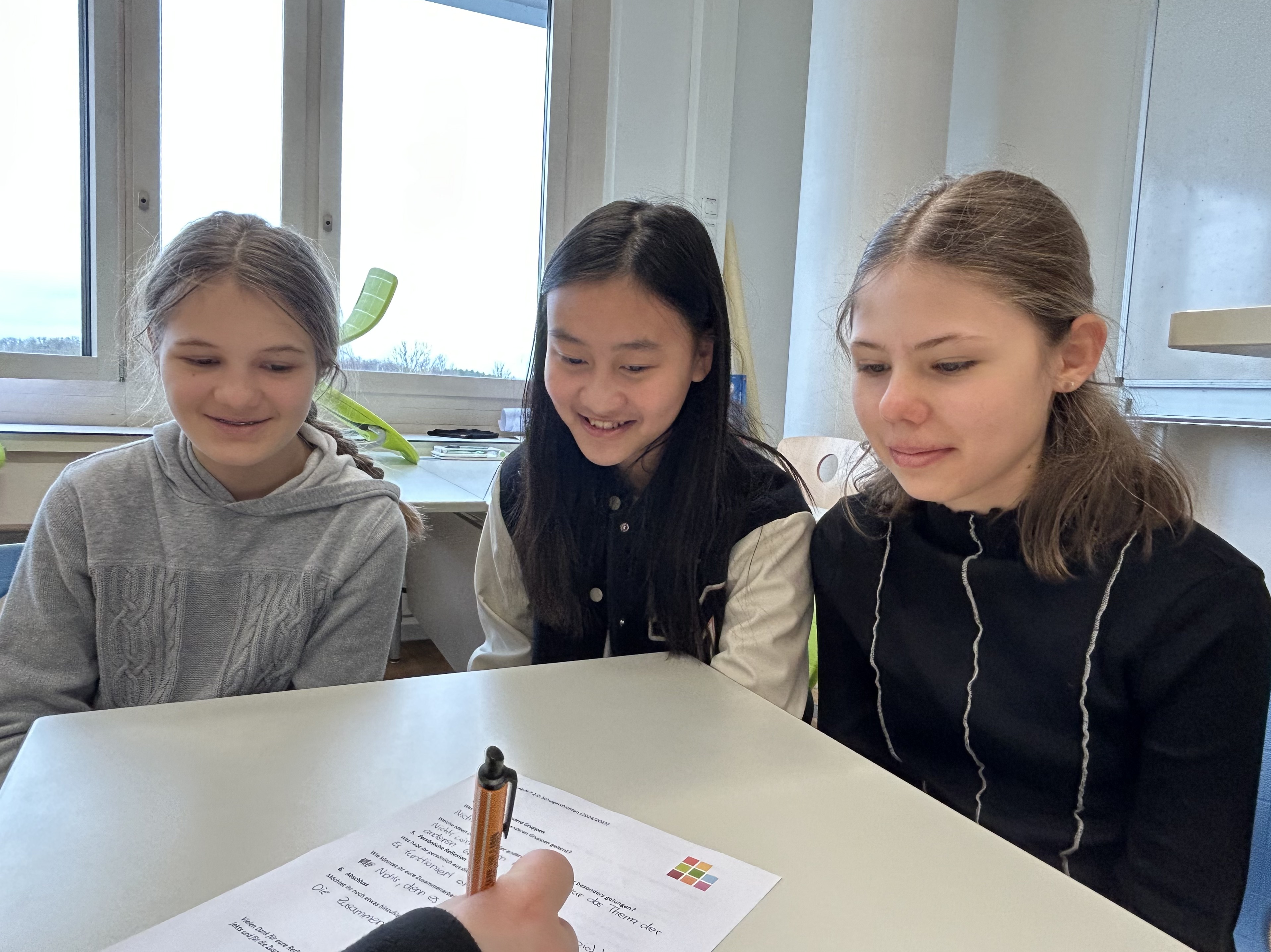 2025 02 28 InnoLab 7 Schulgeschichten 7D 7E Reflexion der Projektstunden anhand eines Reflexionsbogens 1 POE