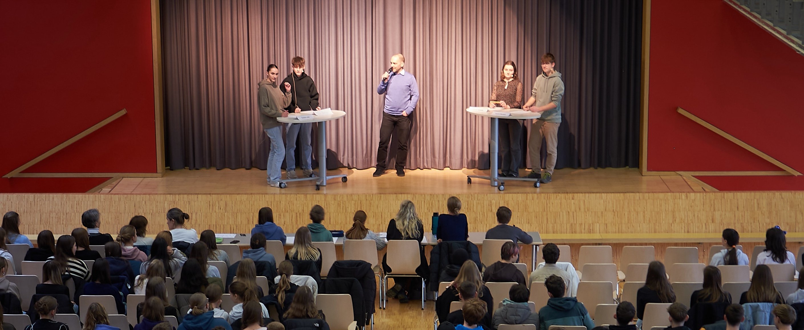 2025 01 17 Unterricht Deutsch Jugend debattiert Schulwettbewerb 5A
