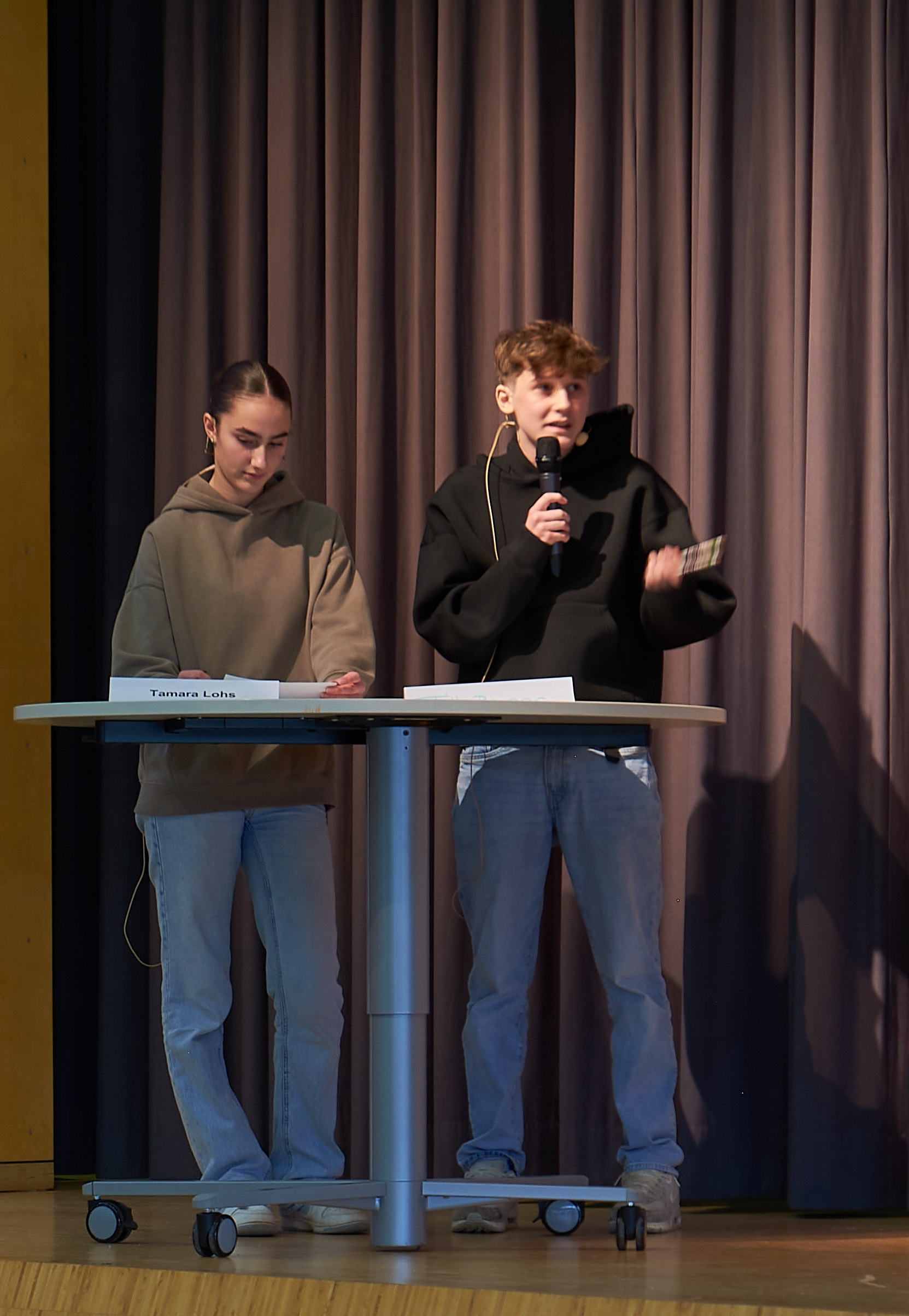2025 01 17 Unterricht Deutsch Jugend debattiert Schulwettbewerb 8A
