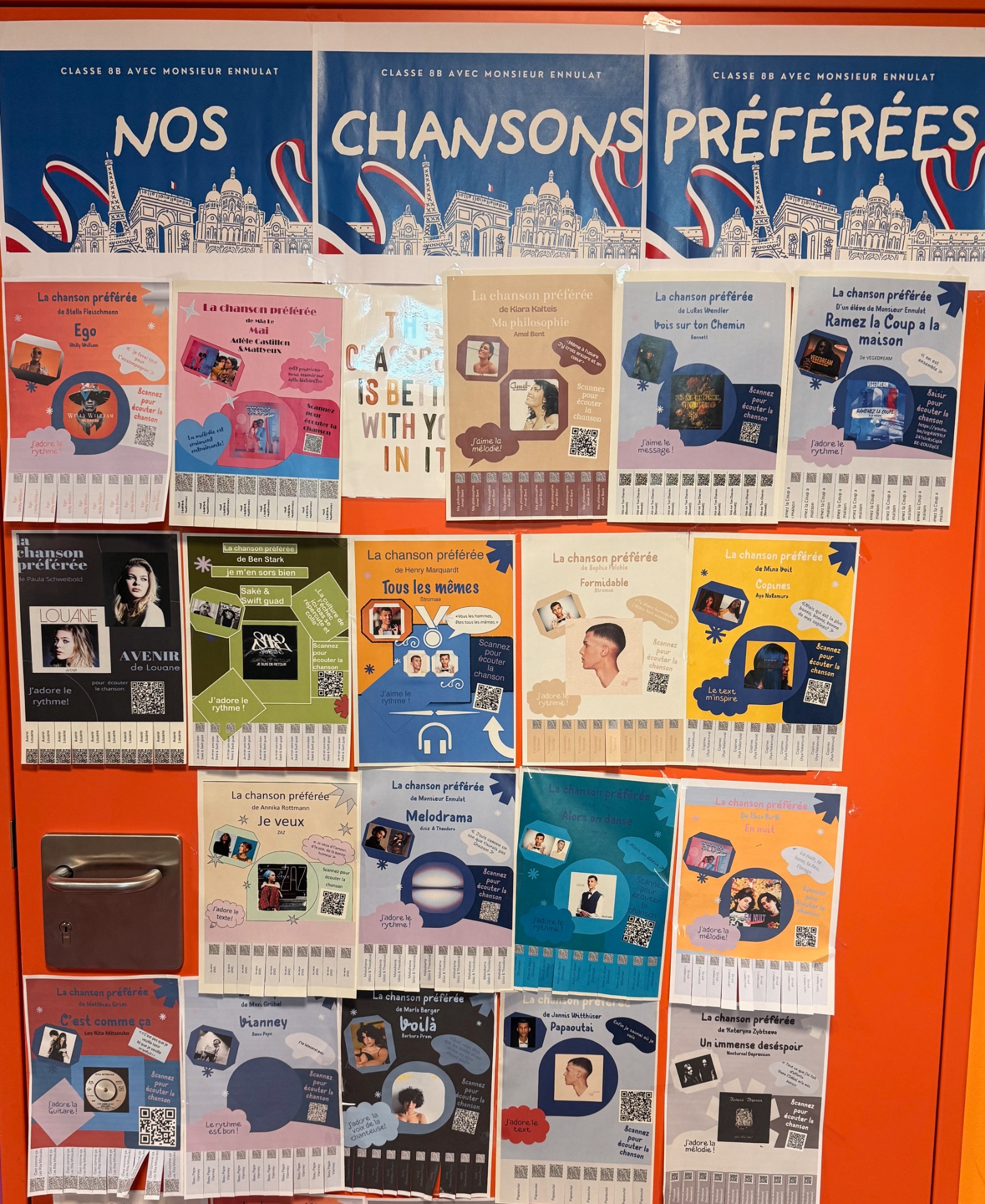 20260122 Franzsisch Chansons et Campions Die 8b feiert den Deutsch Franzsischen Tag 8b ENN