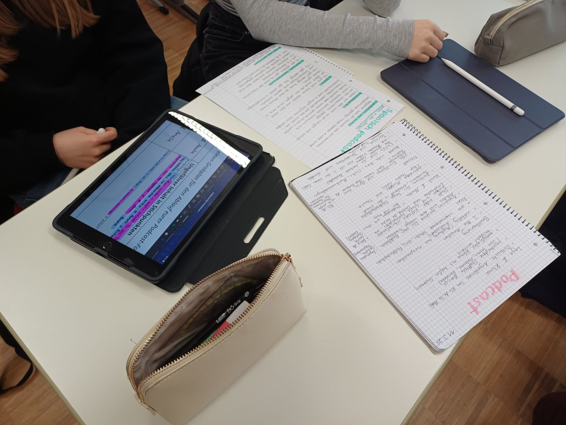 Lernen am Tablet 01